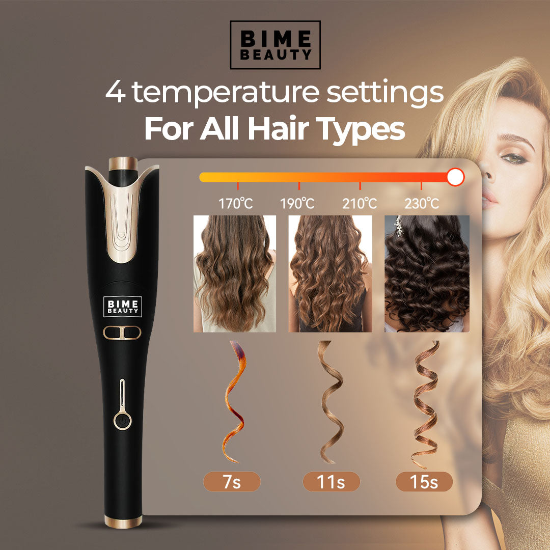 Curl Me Perfection Automatic Hair Curler by BimeBeauty