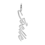 Custom Script Name Pendant by eklexic jewelry