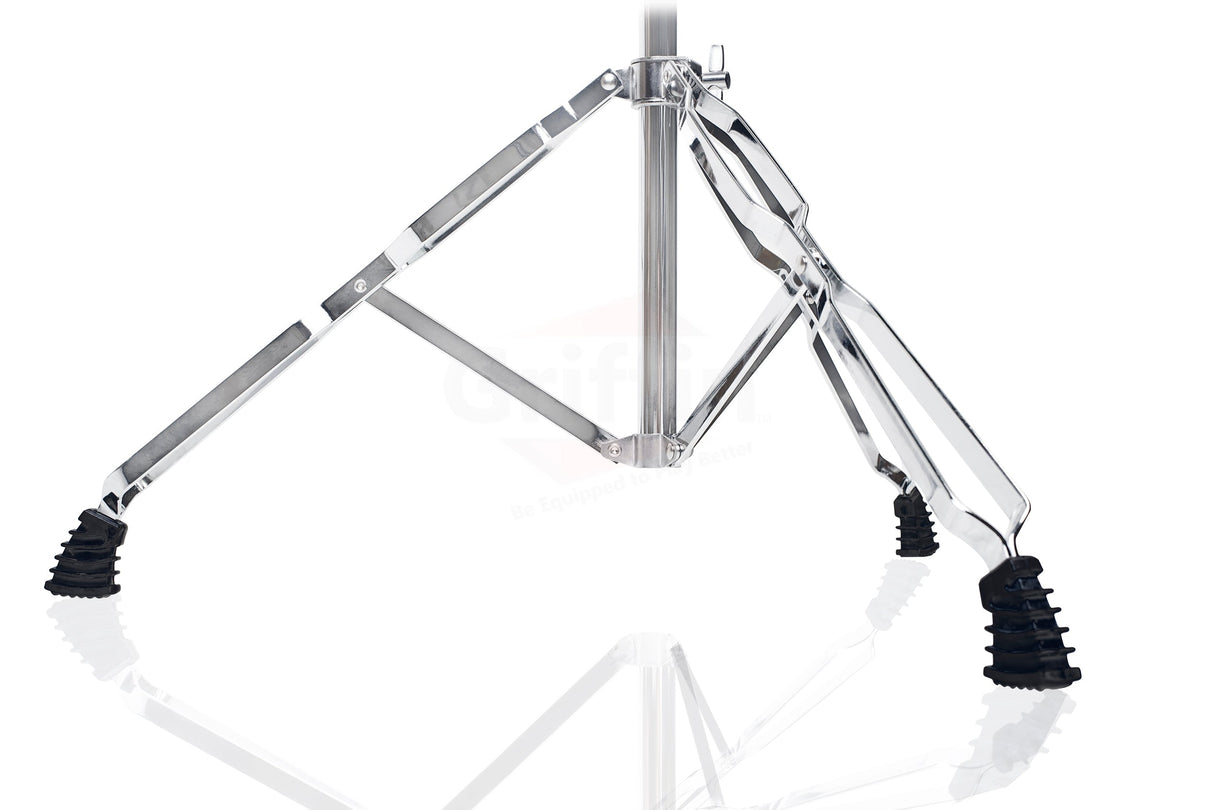 Cymbal Boom Stand & Straight Cymbal Stand Combo (Pack of 2) by GRIFFIN - Percussion Drum Hardware Set for Mounting & Holding Crash, Ride, Splash by GeekStands.com