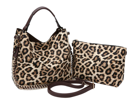 Fashion Animal Print Hobo with Pouch by hfstylish