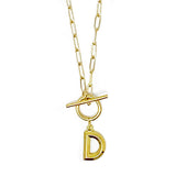 Modern Classic Initial Necklace by Ellisonyoung.com