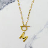 Modern Classic Initial Necklace by Ellisonyoung.com