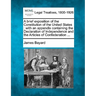 A Brief Exposition of the Constitution of the United States: With an Appendix Containing the Declaration of Independence and the Articles of Confedera