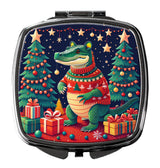 Alligator Christmas Compact Mirror by Caroline's Treasures