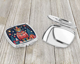 Leopard Christmas Compact Mirror by Caroline's Treasures