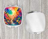 Colorful Begonias Compact Mirror by Caroline's Treasures