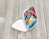 Colorful Brunia Compact Mirror by Caroline's Treasures