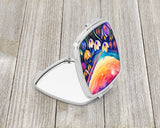 Colorful Crocus Compact Mirror by Caroline's Treasures