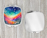 Colorful Gypsophila Compact Mirror by Caroline's Treasures