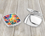 Colorful Lilies Compact Mirror by Caroline's Treasures