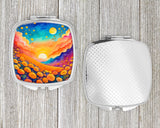 Colorful Marigolds Compact Mirror by Caroline's Treasures