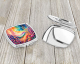 Colorful Snapdragon Compact Mirror by Caroline's Treasures