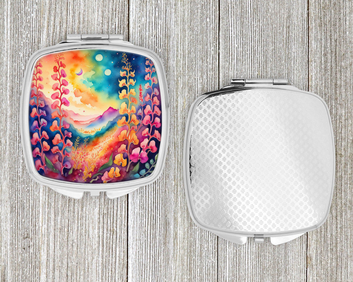 Colorful Snapdragon Compact Mirror by Caroline's Treasures