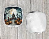 Graveyard Spooky Halloween Compact Mirror by Caroline's Treasures