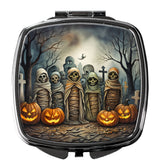 Mummies Spooky Halloween Compact Mirror by Caroline's Treasures