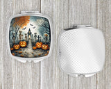 Skeleton Spooky Halloween Compact Mirror by Caroline's Treasures