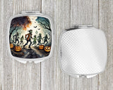 Zombies Spooky Halloween Compact Mirror by Caroline's Treasures