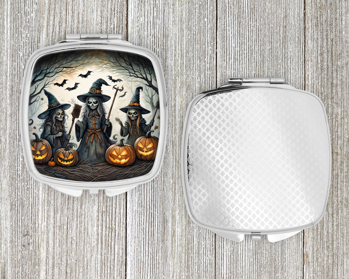 Witches Spooky Halloween Compact Mirror by Caroline's Treasures