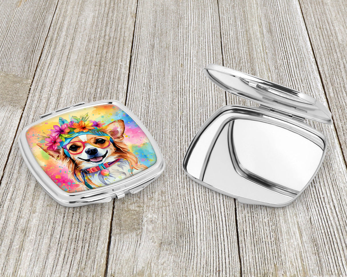 Chihuahua Hippie Dawg Compact Mirror by Caroline's Treasures