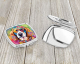 Hippie Dawg Compact Mirror by Caroline's Treasures