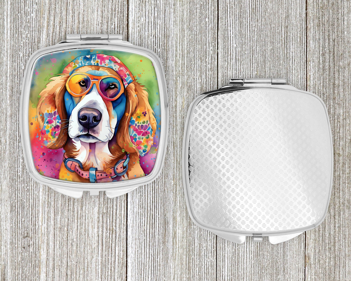 Hippie Dawg Compact Mirror by Caroline's Treasures