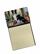 Border Collie Cozy Christmas Sticky Note Holder by Caroline's Treasures