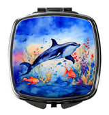 Dolphin Compact Mirror by Caroline's Treasures