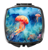 Jellyfish Compact Mirror by Caroline's Treasures