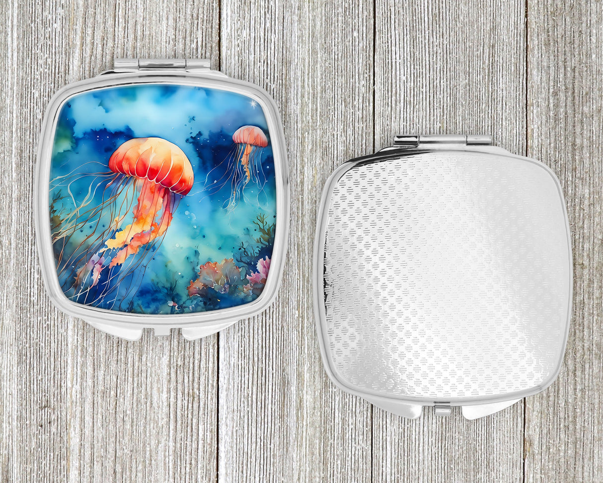 Jellyfish Compact Mirror by Caroline's Treasures