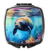 Manatee Compact Mirror by Caroline's Treasures