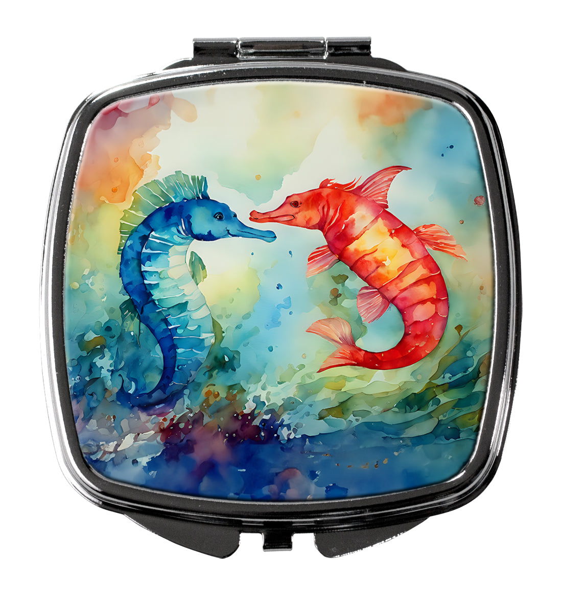 Seahorses Compact Mirror by Caroline's Treasures