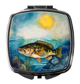 Smallmouth Bass Compact Mirror by Caroline's Treasures