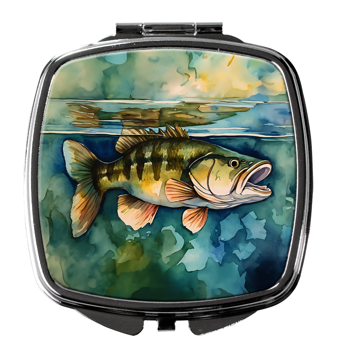 Smallmouth Bass Compact Mirror by Caroline's Treasures