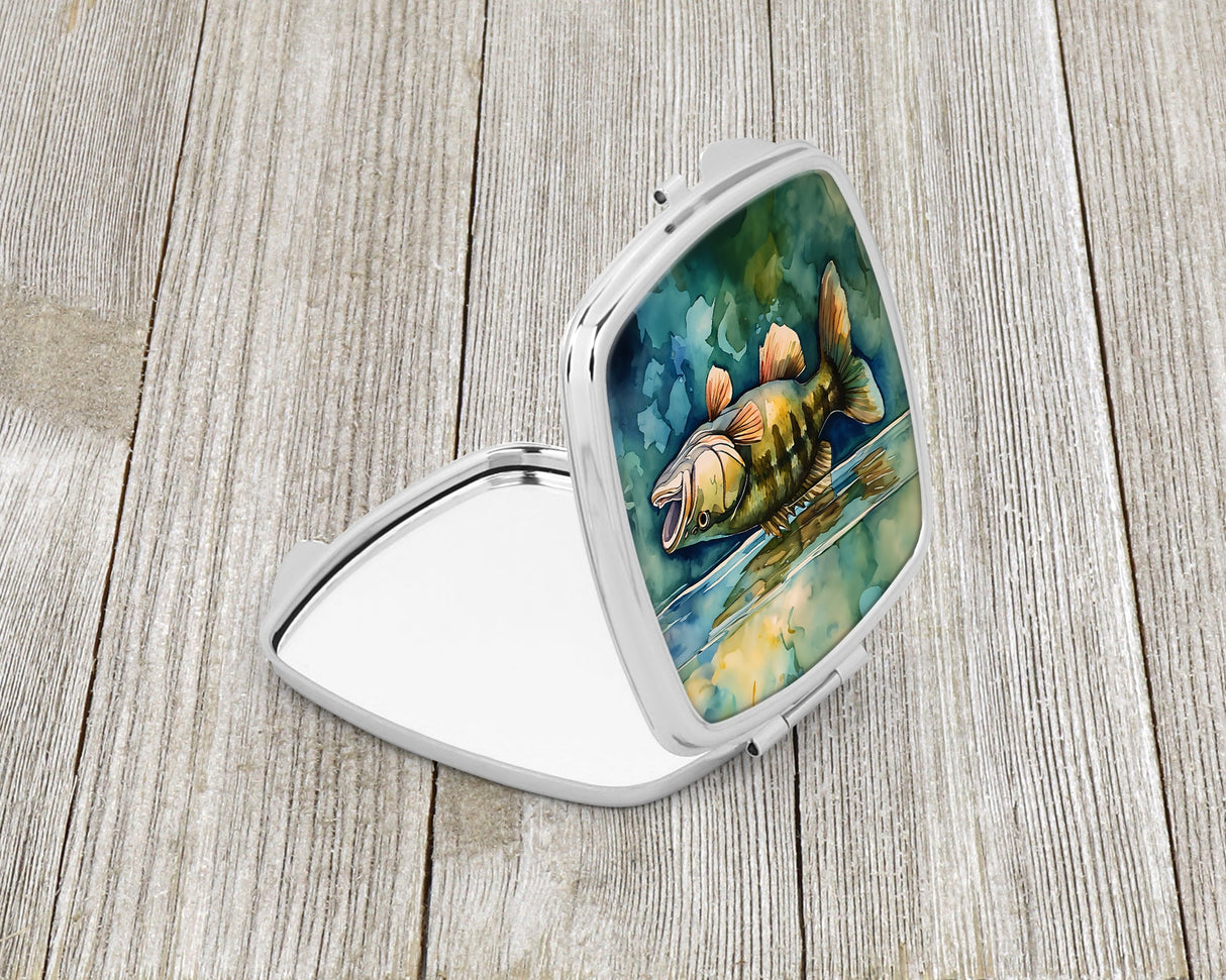 Smallmouth Bass Compact Mirror by Caroline's Treasures