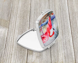 Flamingo Compact Mirror by Caroline's Treasures