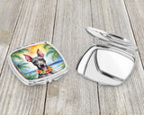 American Hairless Terrier Luau Compact Mirror by Caroline's Treasures