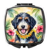 Bernedoodle Luau Compact Mirror by Caroline's Treasures