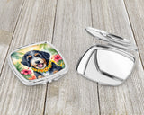 Bernedoodle Luau Compact Mirror by Caroline's Treasures