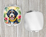 Bernedoodle Luau Compact Mirror by Caroline's Treasures