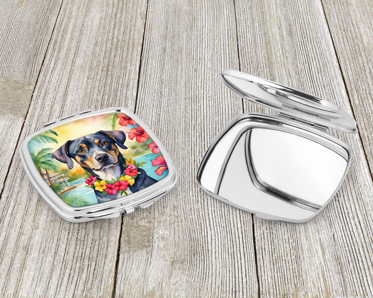 Catahoula Luau Compact Mirror by Caroline's Treasures