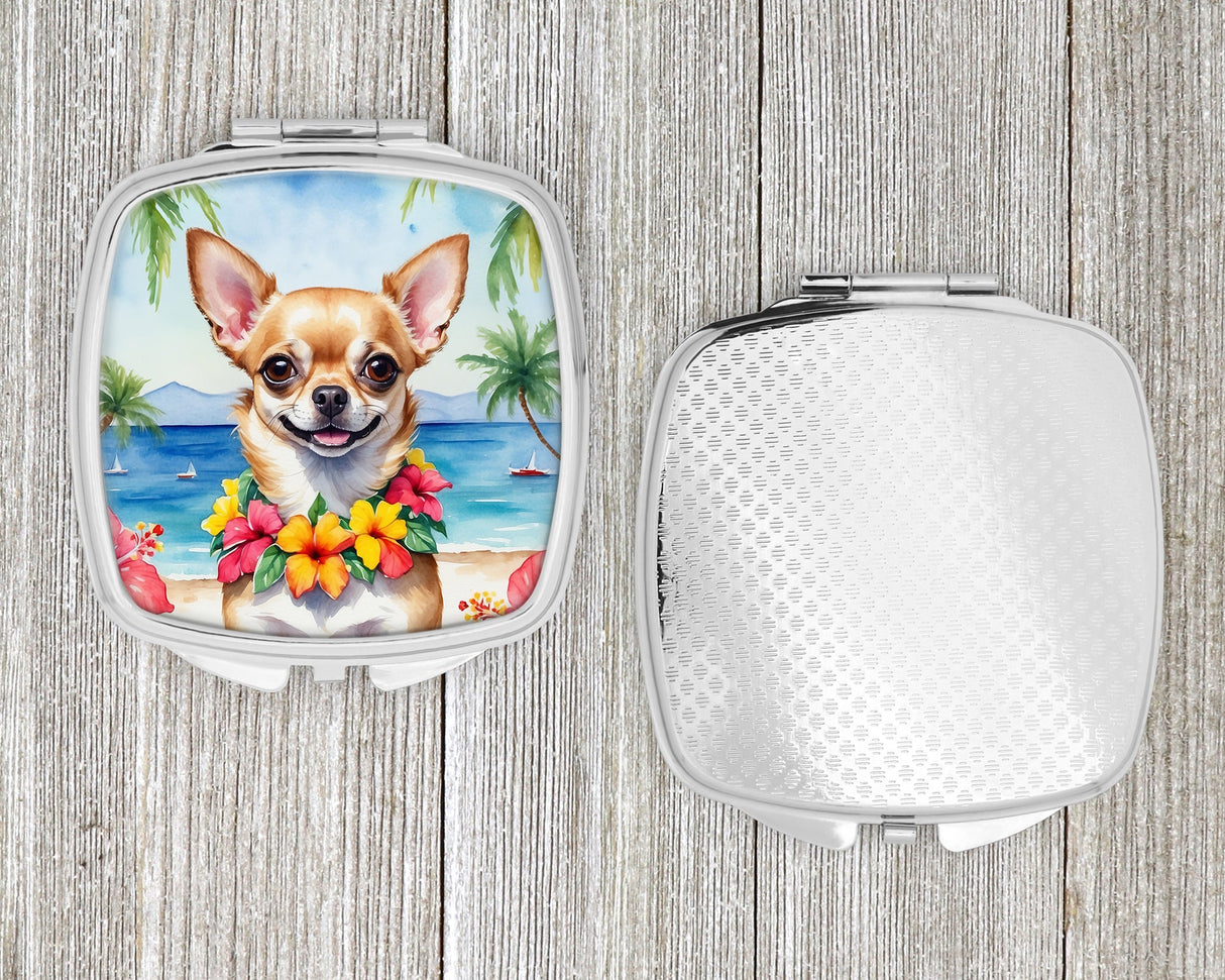 Chihuahua Luau Compact Mirror by Caroline's Treasures