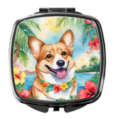 Corgi Luau Compact Mirror by Caroline's Treasures