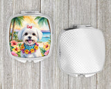 Maltese Luau Compact Mirror by Caroline's Treasures