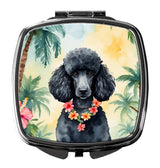 Black Poodle Luau Compact Mirror by Caroline's Treasures