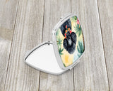 Black Poodle Luau Compact Mirror by Caroline's Treasures