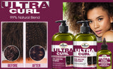 Difeel Ultra Curl 3-PC Curl Boosting Hair Care Set : Ultra Curl Shampoo 12 oz, Conditioner 12 oz. and Hair Oil 2.5 oz. Set by difeel - find your natural beauty