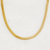 Simply Herringbone Chain Necklace by Ellisonyoung.com