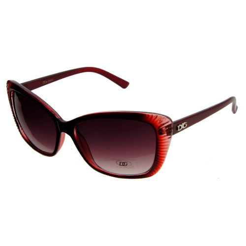 DG Sunglasses Women Cat Eye DG26822 - Red