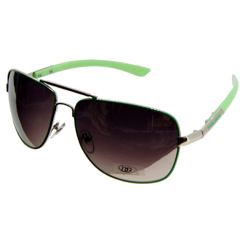 DG Sunglasses Aviator DG8DG7222 - Yellow - Green