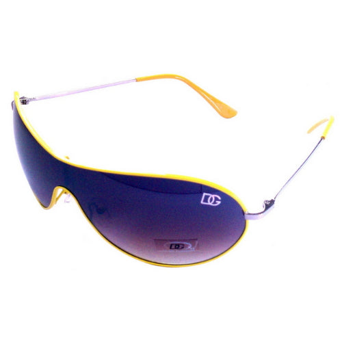 DG Sunglasses Shield 7226 - Purple - Yellow